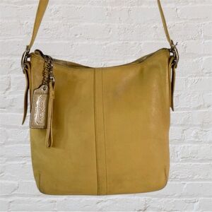 Vintage Coach Leather Shoulder Bag